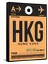 HKG Hog Kong Luggage Tag 2-NaxArt-Framed Stretched Canvas