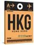 HKG Hog Kong Luggage Tag 2-NaxArt-Stretched Canvas