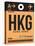 HKG Hog Kong Luggage Tag 2-NaxArt-Stretched Canvas