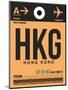 HKG Hog Kong Luggage Tag 2-NaxArt-Mounted Art Print