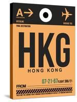 HKG Hog Kong Luggage Tag 2-NaxArt-Stretched Canvas