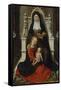 Hl. Anna Selbdritt. Rechter Fluegel (Aussen) Eines Klappaltaerchens-Hans Memling-Framed Stretched Canvas