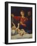 Hl.Familie, Sogenannte Madonna Del Velo. Kopie des Verschollenen Gemaeldes-Raphael-Framed Giclee Print