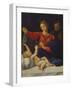 Hl.Familie, Sogenannte Madonna Del Velo. Kopie des Verschollenen Gemaeldes-Raphael-Framed Giclee Print