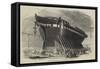 Hm 50-Gun Frigate Nankin, to Be Launched This Day, Saturday-Edwin Weedon-Framed Stretched Canvas