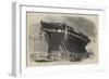 Hm 50-Gun Frigate Nankin, to Be Launched This Day, Saturday-Edwin Weedon-Framed Giclee Print
