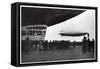 HM Airship R100, 1930-null-Framed Stretched Canvas