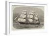 Hm Corvette Volage-Edwin Weedon-Framed Giclee Print