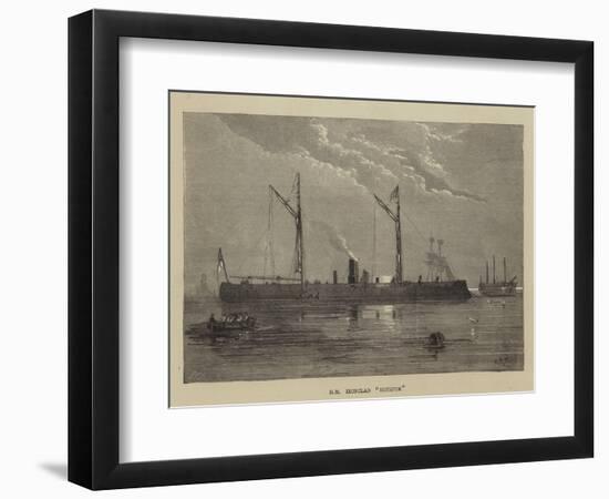 Hm Ironclad Hotspur-Walter William May-Framed Giclee Print