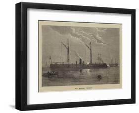 Hm Ironclad Hotspur-Walter William May-Framed Giclee Print