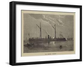 Hm Ironclad Hotspur-Walter William May-Framed Giclee Print