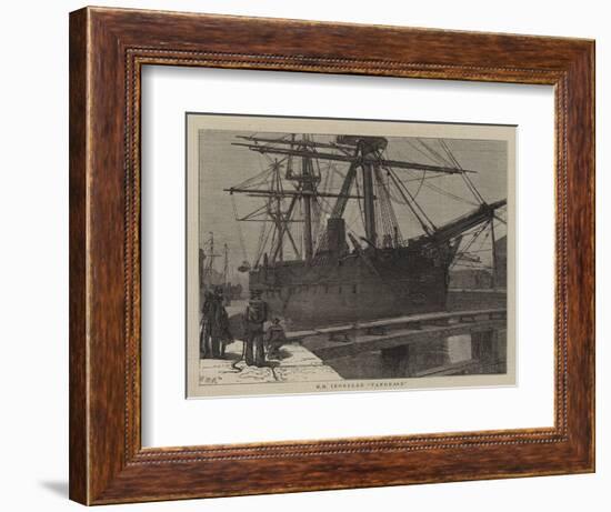 Hm Ironclad Vanguard-Walter William May-Framed Giclee Print