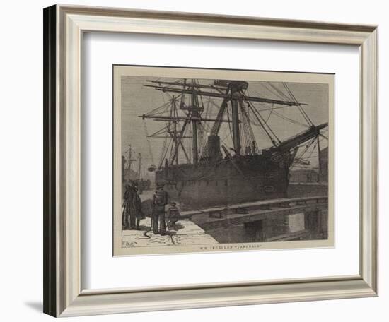 Hm Ironclad Vanguard-Walter William May-Framed Giclee Print