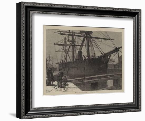 Hm Ironclad Vanguard-Walter William May-Framed Giclee Print