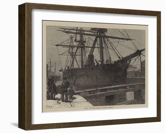 Hm Ironclad Vanguard-Walter William May-Framed Giclee Print