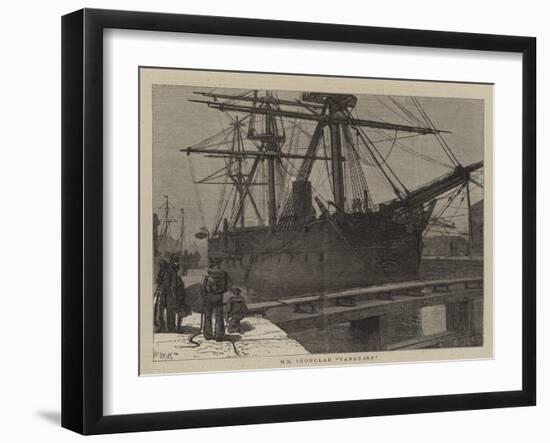 Hm Ironclad Vanguard-Walter William May-Framed Giclee Print