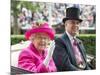 HM Queen Elizabeth and Prince Andrew at Royal Ascot-Associated Newspapers-Mounted Photo