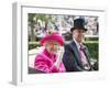 HM Queen Elizabeth and Prince Andrew at Royal Ascot-Associated Newspapers-Framed Photo