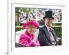 HM Queen Elizabeth and Prince Andrew at Royal Ascot-Associated Newspapers-Framed Photo