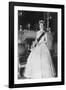 HM Queen Elizabeth II at Buckingham Palace, 12th March 1953-Sterling Henry Nahum Baron-Framed Photographic Print