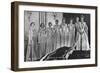 HM Queen Elizabeth II with Her Maids of Honour, the Coronation, 2nd June 1953-Cecil Walter Hardy Beaton-Framed Photographic Print