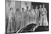 HM Queen Elizabeth II with Her Maids of Honour, the Coronation, 2nd June 1953-Cecil Walter Hardy Beaton-Mounted Photographic Print