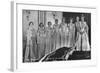 HM Queen Elizabeth II with Her Maids of Honour, the Coronation, 2nd June 1953-Cecil Walter Hardy Beaton-Framed Photographic Print