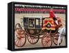 Hm Queen, Trooping Colour 2012, Queen's Birthday Parade, Whitehall, Horse Guards, London, England-Hans Peter Merten-Framed Stretched Canvas