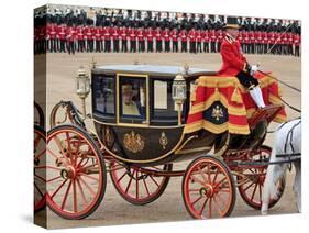 Hm Queen, Trooping Colour 2012, Queen's Birthday Parade, Whitehall, Horse Guards, London, England-Hans Peter Merten-Stretched Canvas