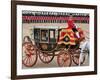 Hm Queen, Trooping Colour 2012, Queen's Birthday Parade, Whitehall, Horse Guards, London, England-Hans Peter Merten-Framed Photographic Print