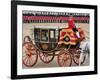 Hm Queen, Trooping Colour 2012, Queen's Birthday Parade, Whitehall, Horse Guards, London, England-Hans Peter Merten-Framed Photographic Print