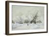 Hm Ships Enterprise and Investigator, Drifting Down Barrow Strait-Edward Adams-Framed Giclee Print