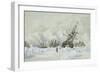 Hm Ships Enterprise and Investigator, Drifting Down Barrow Strait-Edward Adams-Framed Giclee Print