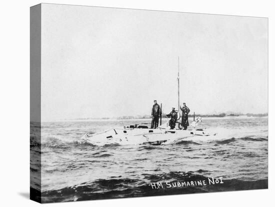 HM Submarine No1, C1908-null-Stretched Canvas