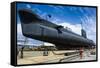 Hmas Ovens Submarine in the Western Australian Maritime Museum-Michael Runkel-Framed Stretched Canvas