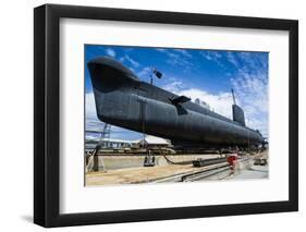 Hmas Ovens Submarine in the Western Australian Maritime Museum-Michael Runkel-Framed Photographic Print