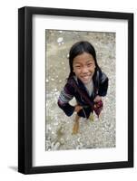 Hmong girl, Sapa-Godong-Framed Photographic Print