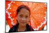 Hmong girl, Sapa-Godong-Mounted Photographic Print