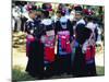 Hmong Girls, Luang Prabang, Laos, Asia-Bruno Morandi-Mounted Photographic Print