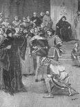 Departure of Bishop Odo from Rochester, 1088-HMP-Mounted Giclee Print