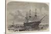 HMS Agamemnon-Edwin Weedon-Stretched Canvas