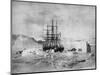 HMS Alert in Arctic Circle-null-Mounted Photographic Print