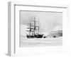 HMS Alert in Arctic Circle-null-Framed Photographic Print