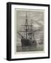 HMS Alexandra, Flagship of Admiral Hornby's Squadron in the Sea of Marmora-null-Framed Giclee Print