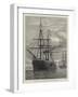 HMS Alexandra, Flagship of Admiral Hornby's Squadron in the Sea of Marmora-null-Framed Giclee Print