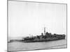 HMS Amethyst, after Action on the Yangtze River, 20th April 1949-null-Mounted Giclee Print