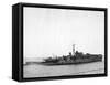 HMS Amethyst, after Action on the Yangtze River, 20th April 1949-null-Framed Stretched Canvas