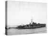 HMS Amethyst, after Action on the Yangtze River, 20th April 1949-null-Stretched Canvas