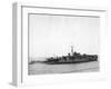 HMS Amethyst, after Action on the Yangtze River, 20th April 1949-null-Framed Giclee Print