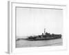 HMS Amethyst, after Action on the Yangtze River, 20th April 1949-null-Framed Giclee Print